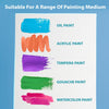 Canvases for Painting - 32 Pack Paint Canvas Boards Panels Set - 5x7, 8x10, 9x12, 11x14 Inches 100% Cotton Primed Art Painting Supplies for Acrylic, Oil, Tempera & Watercolor Paint
