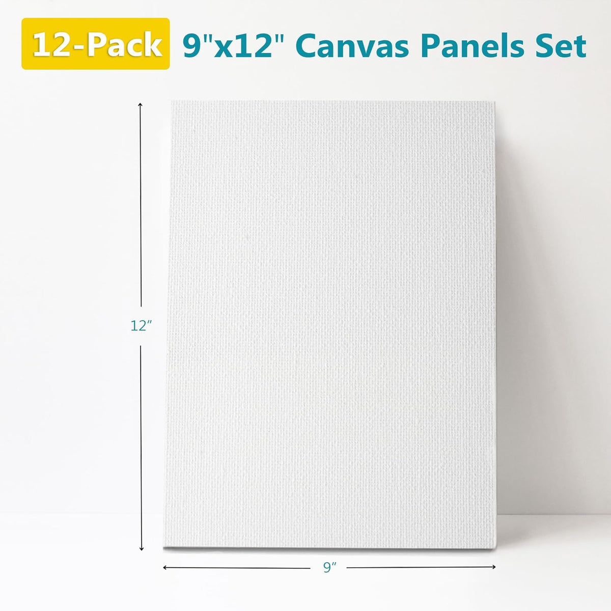 12 Pack Canvases for Painting with 11x14, Painting Canvas for Oil & Acrylic Paint