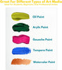 Canvases for Painting - 24 Pack Art Paint Canvas Panels Set Boards - 5x7, 8x10, 9x12, 11x14 Inches 100% Cotton Primed Painting Supplies for Acrylic, Oil, Tempera & Watercolor Paint