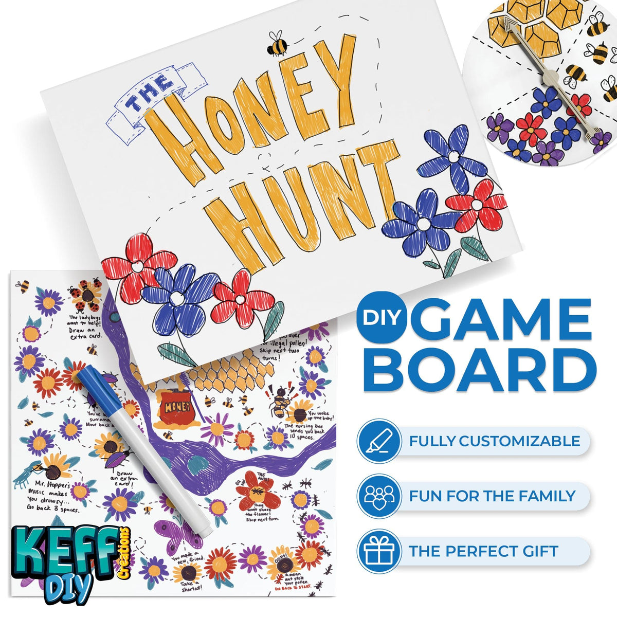 Create Your Own Board Game Set - Deluxe Edition