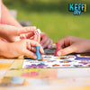 Make Your Own Board Game Set - DIY Blank Board Game Kit with Game Pieces, Blank Cards, Dice, Spinner, Pawns & More - Create Your Own Fun Family Board Games for Kids & Adults