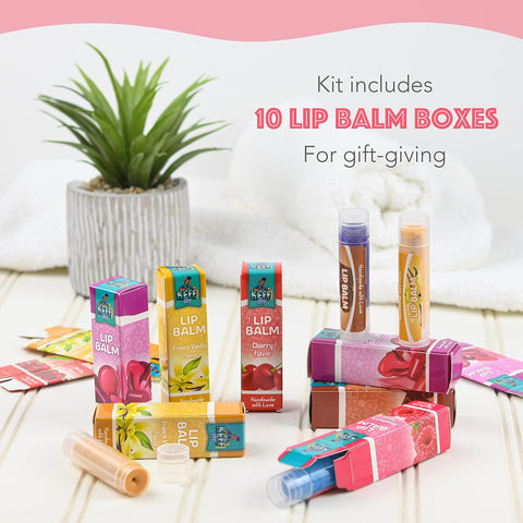 Lip Balm Kit – Make Your Own Lip Gloss for Kids, Girls & Teenagers - D –  KEFF Creations