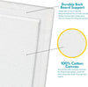 Canvases for Painting - 24 Pack Art Paint Canvas Panels Set Boards - 5x7, 8x10, 9x12, 11x14 Inches 100% Cotton Primed Painting Supplies for Acrylic, Oil, Tempera & Watercolor Paint