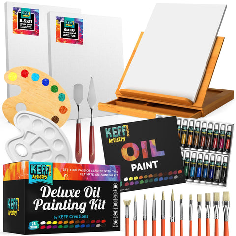 Acrylic Paint Set for Adults and Kids - Art Painting Supplies Kit