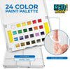 Vibrant Watercolor Paint Set with Refillable Brush Pens