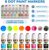 8 Piece Washable Dot Art Markers