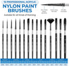 Artist Acrylic Paint Brush Bundle