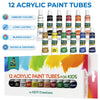 Boys 34-Piece Acrylic Paint Kit