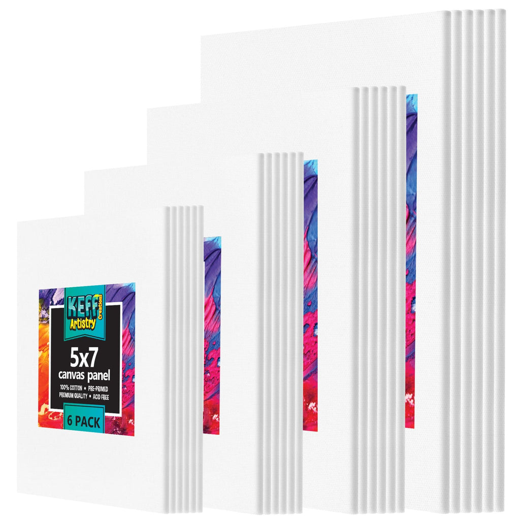 24 Multi Pro Pack Canvases For Painting