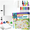 Make Your Own Board Game Set - DIY Blank Board Game Kit with Game Pieces, Blank Cards, Dice, Spinner, Pawns & More - Create Your Own Fun Family Board Games for Kids & Adults