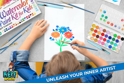 QISIWOLE 150PCs Children Watercolor Marker Pen Sets,36 Watercolor